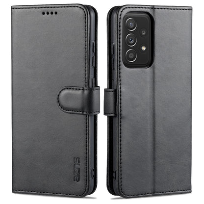AZNS PU Leather Phone Cover Case with Wallet for Samsung Galaxy A52 4G/5G / A52s 5G