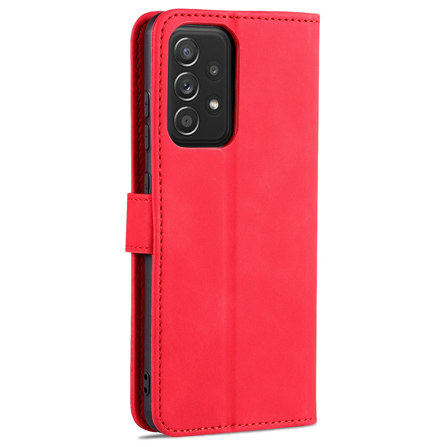 AZNS PU Leather Phone Cover Case with Wallet for Samsung Galaxy A52 4G/5G / A52s 5G