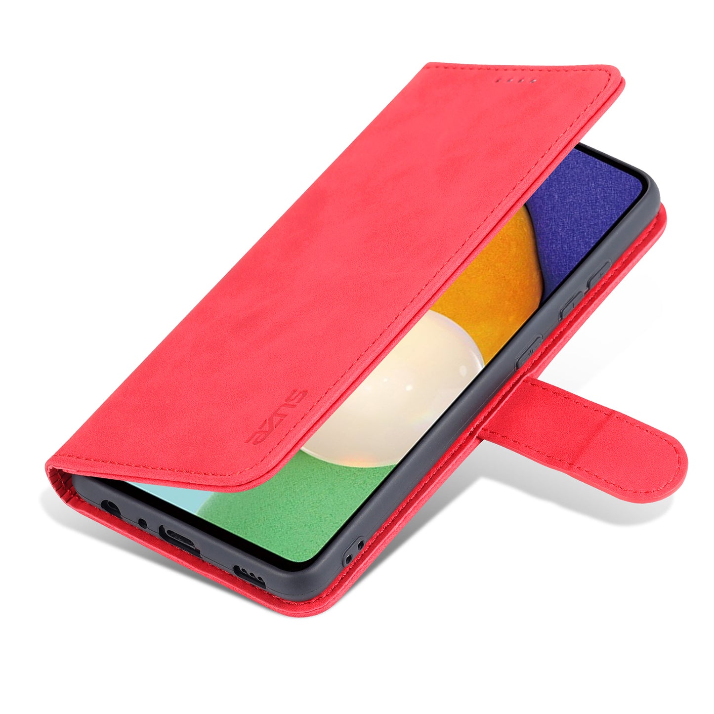 AZNS PU Leather Phone Cover Case with Wallet for Samsung Galaxy A52 4G/5G / A52s 5G