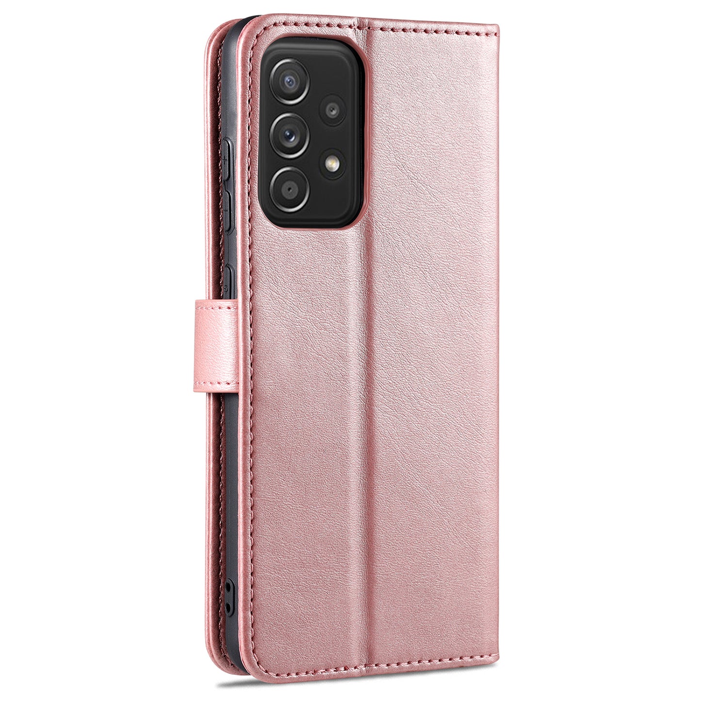 AZNS PU Leather Phone Cover Case with Wallet for Samsung Galaxy A52 4G/5G / A52s 5G