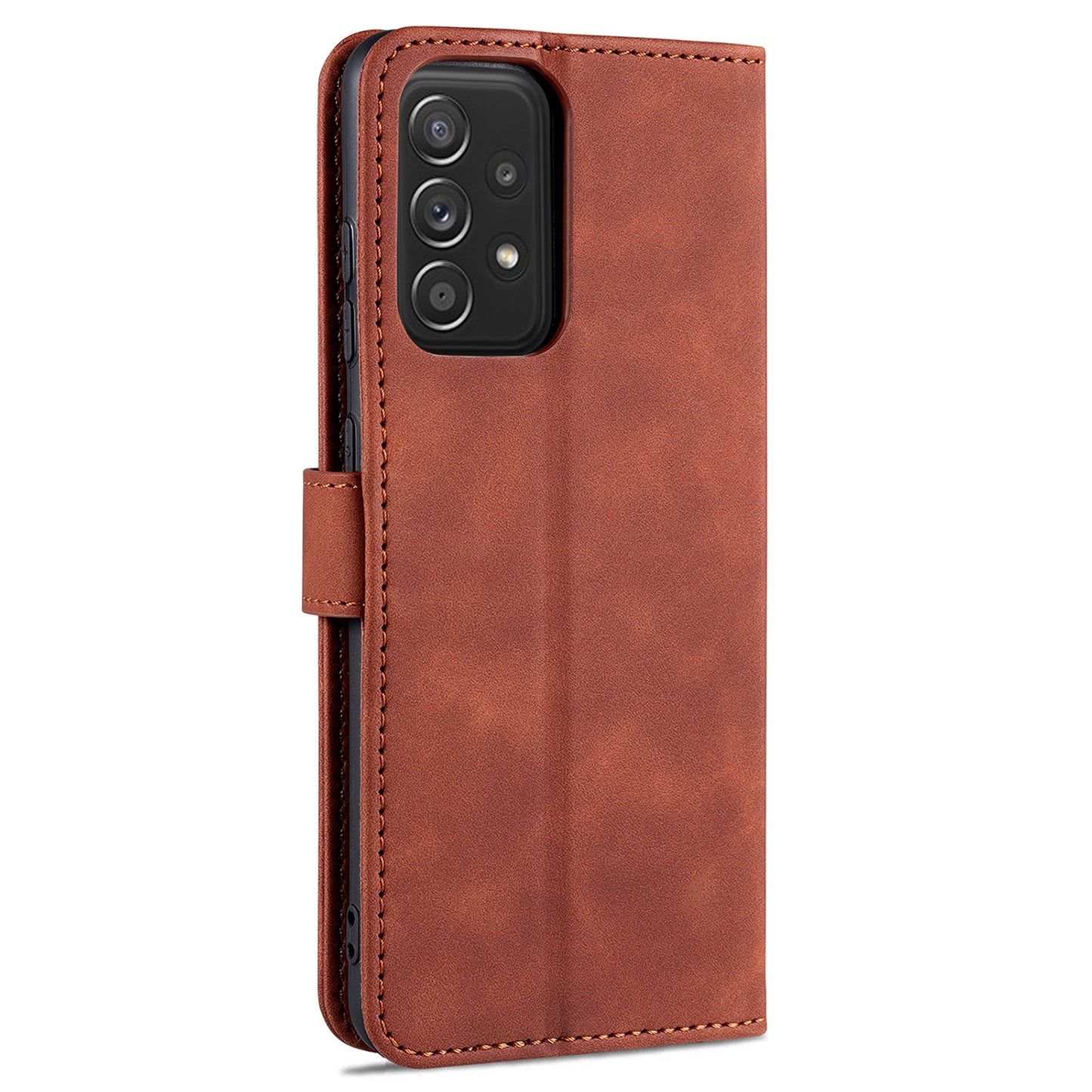 AZNS PU Leather Phone Cover Case with Wallet for Samsung Galaxy A52 4G/5G / A52s 5G