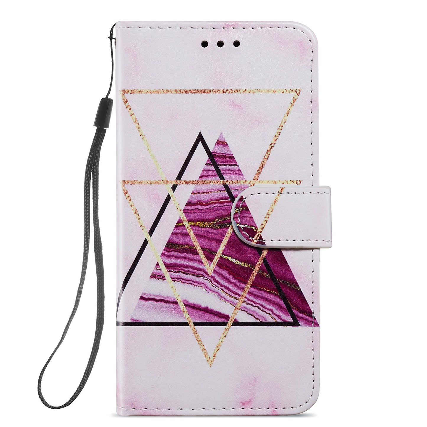 Pattern Printing Magnetic Clasp Wallet Design Leather Phone Case Cover with Stand for Samsung Galaxy A52 4G/5G / A52s 5G