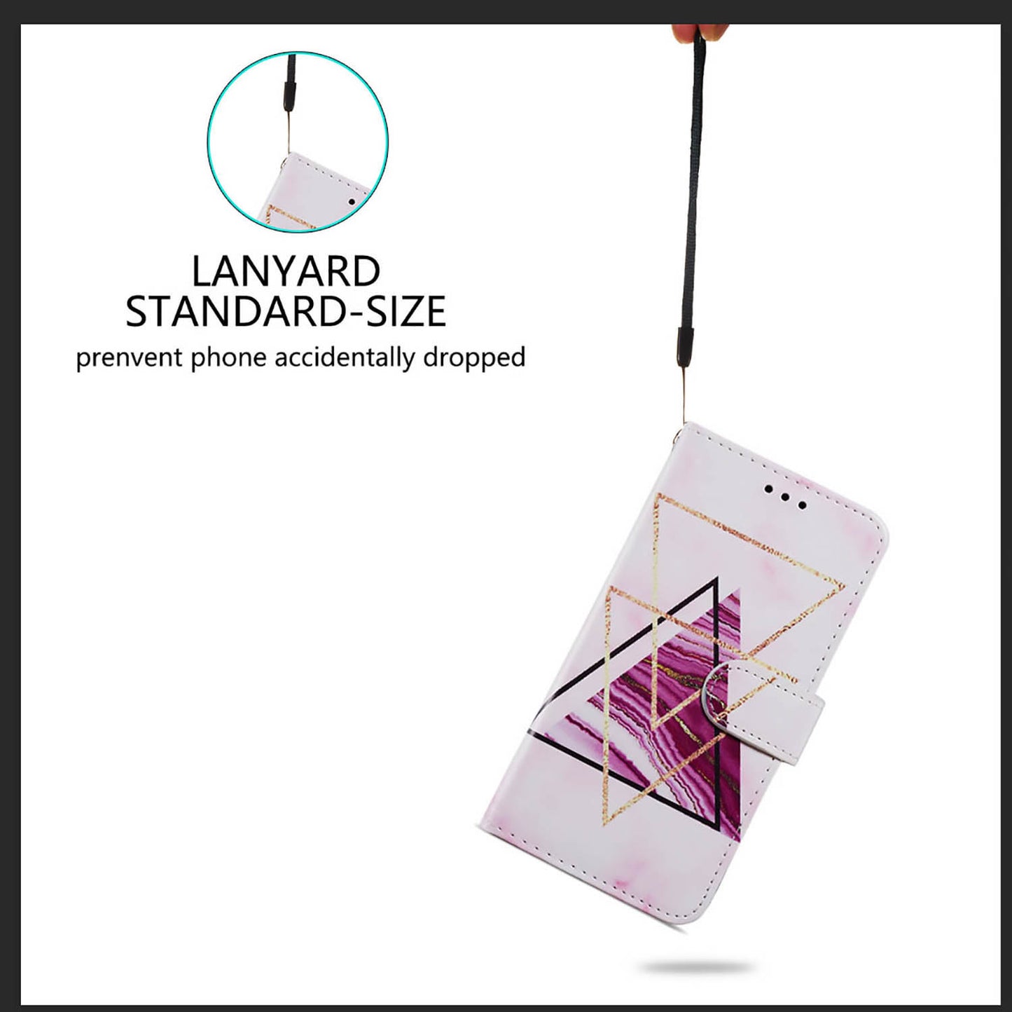 Pattern Printing Magnetic Clasp Wallet Design Leather Phone Case Cover with Stand for Samsung Galaxy A52 4G/5G / A52s 5G