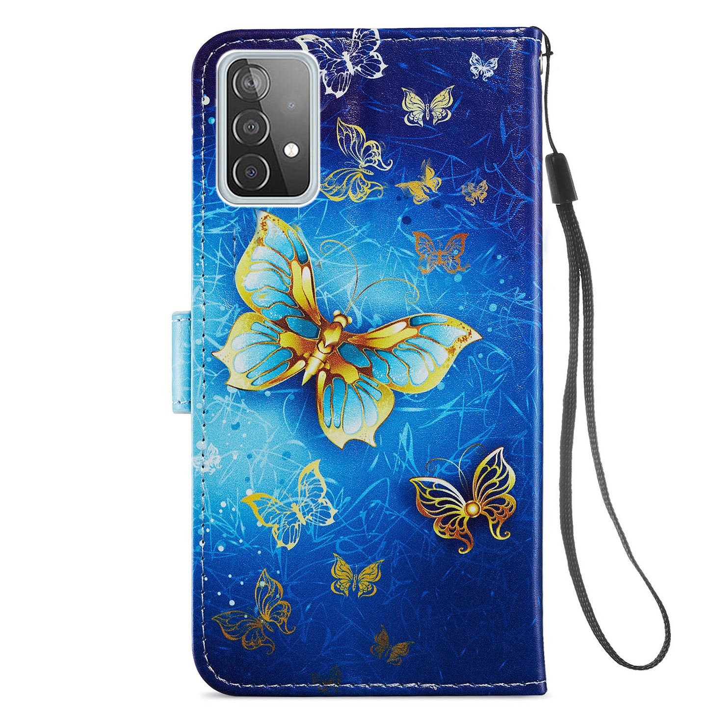 Pattern Printing Magnetic Clasp Wallet Design Leather Phone Case Cover with Stand for Samsung Galaxy A52 4G/5G / A52s 5G