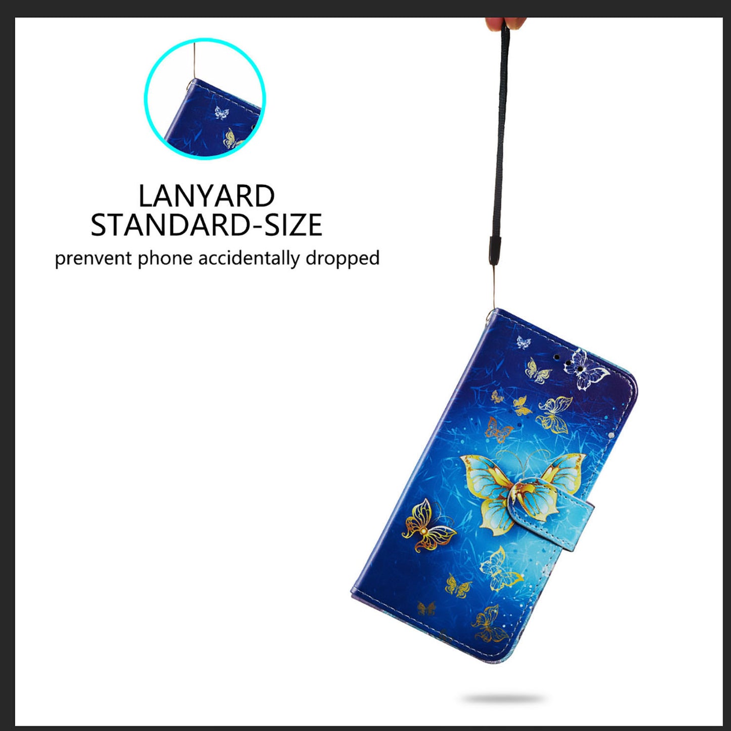 Pattern Printing Magnetic Clasp Wallet Design Leather Phone Case Cover with Stand for Samsung Galaxy A52 4G/5G / A52s 5G