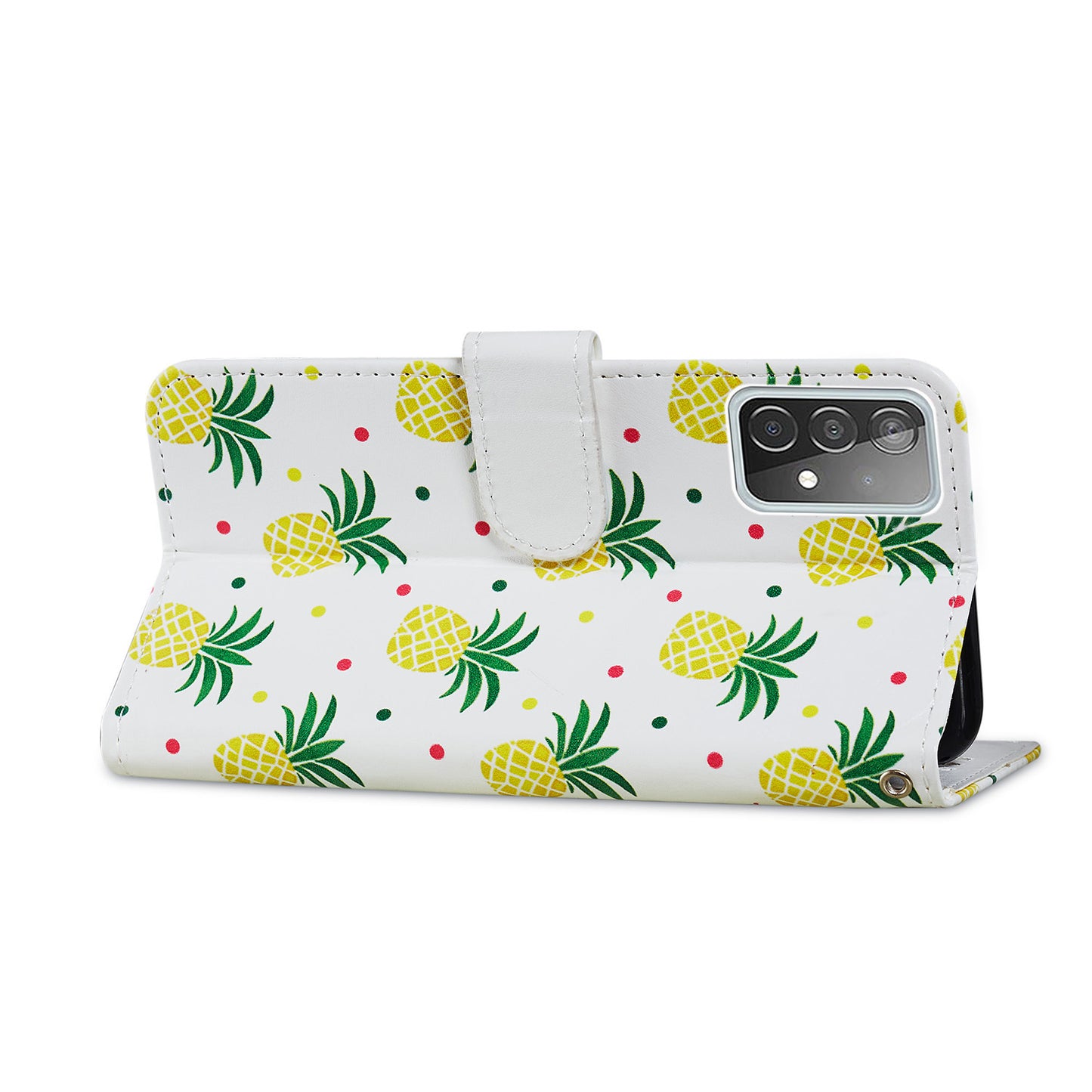 Pattern Printing Magnetic Clasp Wallet Design Leather Phone Case Cover with Stand for Samsung Galaxy A52 4G/5G / A52s 5G