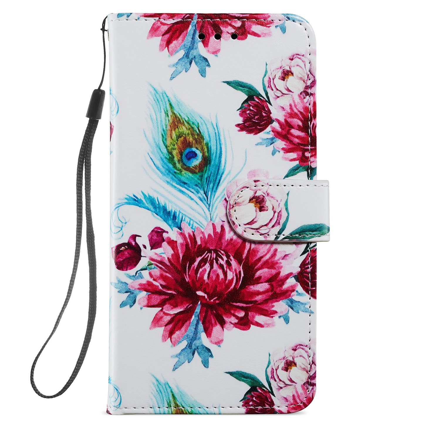 Pattern Printing Magnetic Clasp Wallet Design Leather Phone Case Cover with Stand for Samsung Galaxy A52 4G/5G / A52s 5G