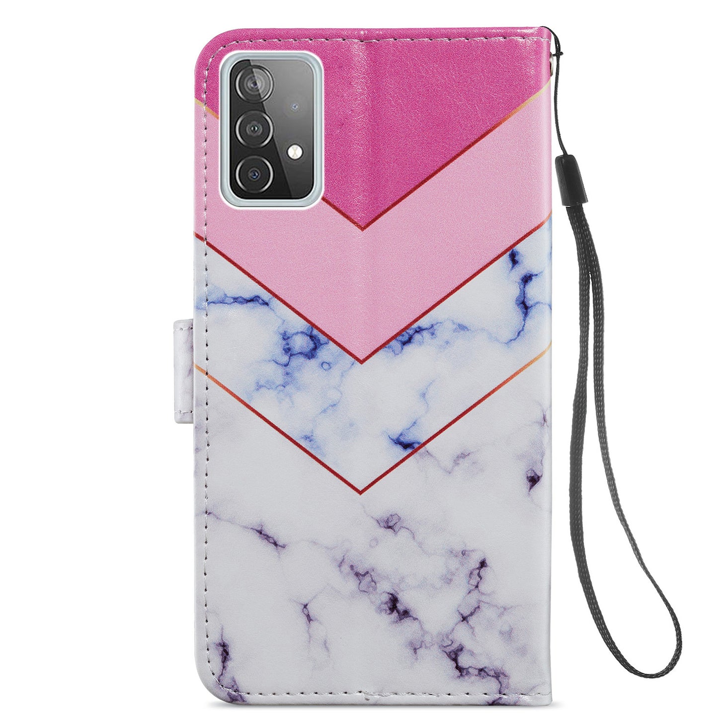 Pattern Printing Magnetic Clasp Wallet Design Leather Phone Case Cover with Stand for Samsung Galaxy A52 4G/5G / A52s 5G