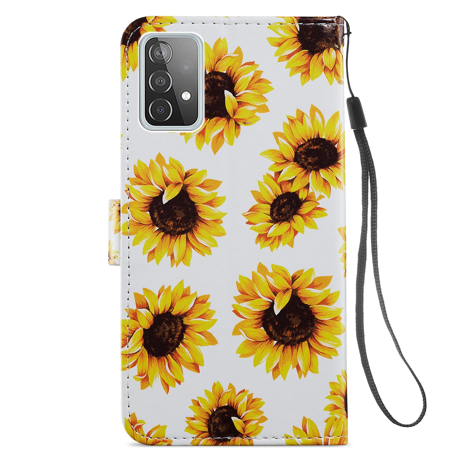 Pattern Printing Magnetic Clasp Wallet Design Leather Phone Case Cover with Stand for Samsung Galaxy A52 4G/5G / A52s 5G
