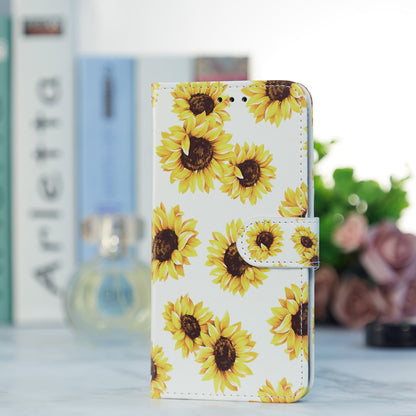 Pattern Printing Magnetic Clasp Wallet Design Leather Phone Case Cover with Stand for Samsung Galaxy A52 4G/5G / A52s 5G