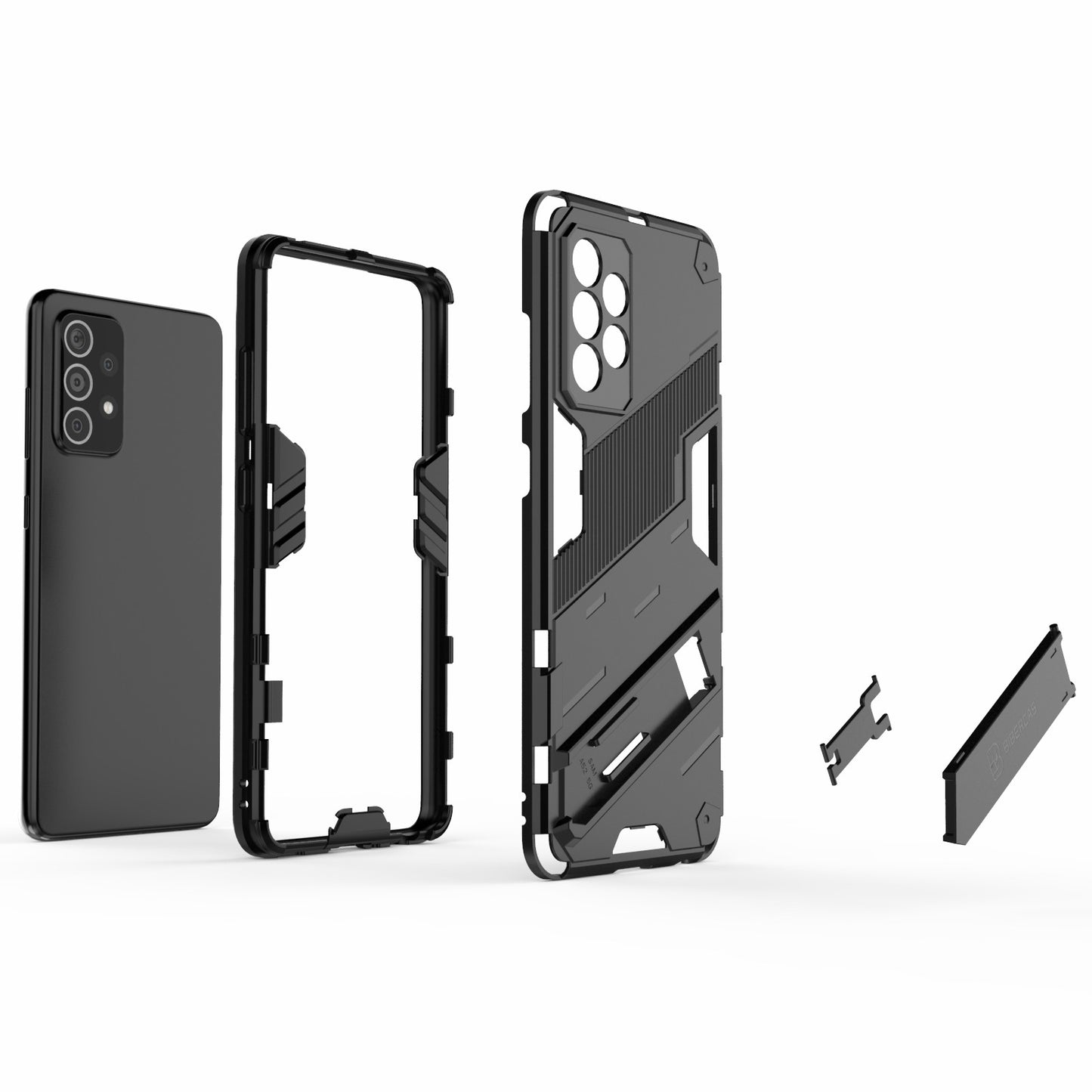 Armor Shockproof Military Hard PC + TPU Bumper Hybrid Protective Cover for Samsung Galaxy A52 4G/5G / A52s 5G