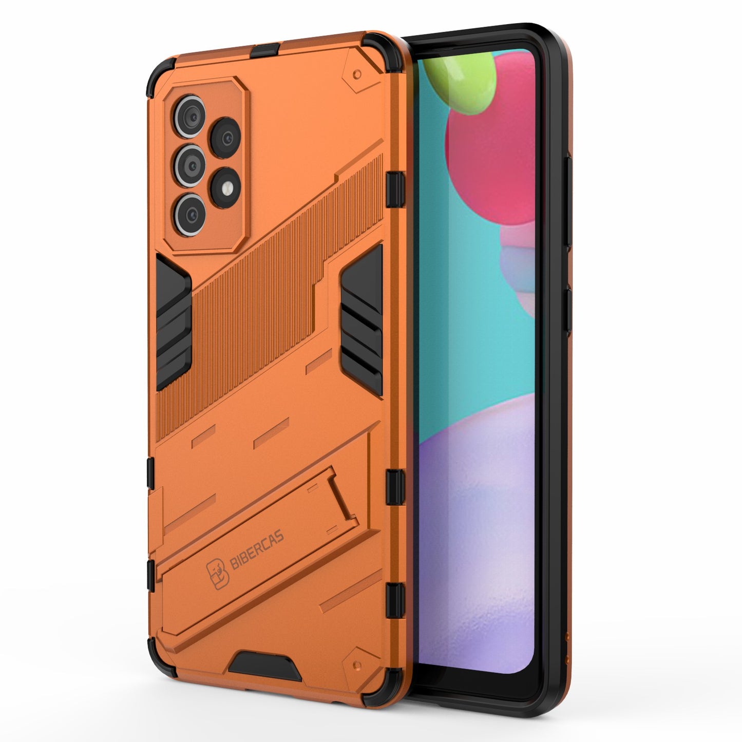 Armor Shockproof Military Hard PC + TPU Bumper Hybrid Protective Cover for Samsung Galaxy A52 4G/5G / A52s 5G