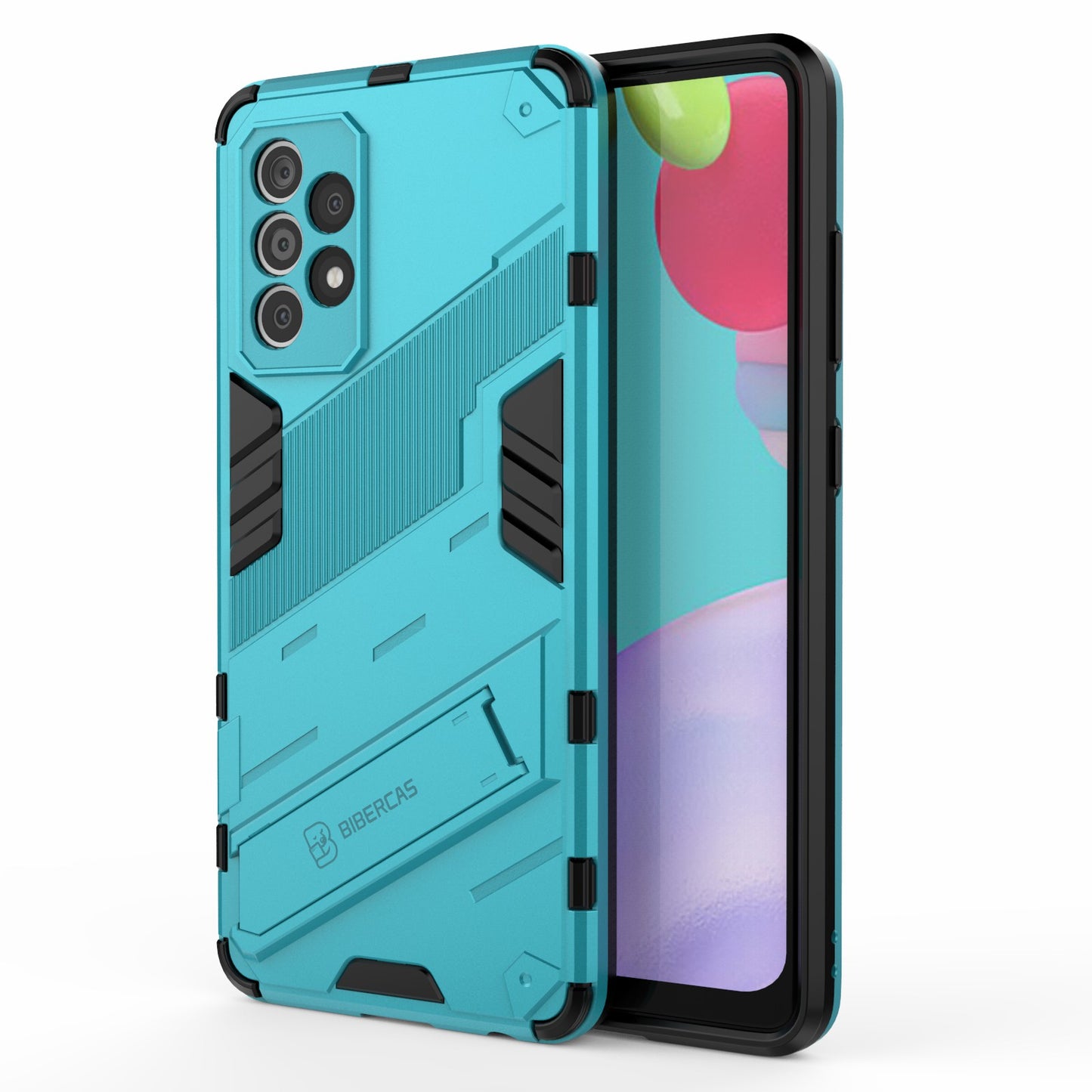 Armor Shockproof Military Hard PC + TPU Bumper Hybrid Protective Cover for Samsung Galaxy A52 4G/5G / A52s 5G