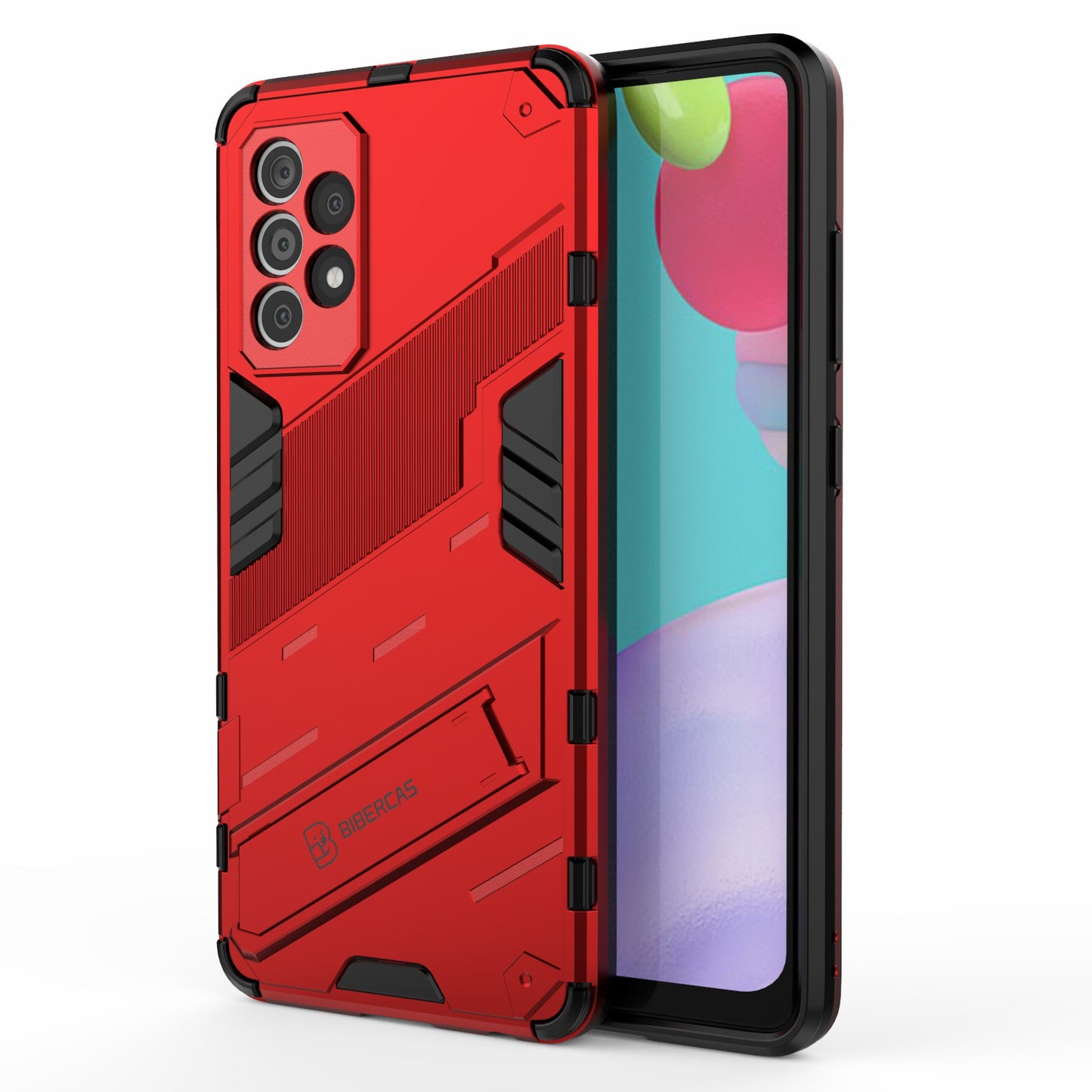 Armor Shockproof Military Hard PC + TPU Bumper Hybrid Protective Cover for Samsung Galaxy A52 4G/5G / A52s 5G