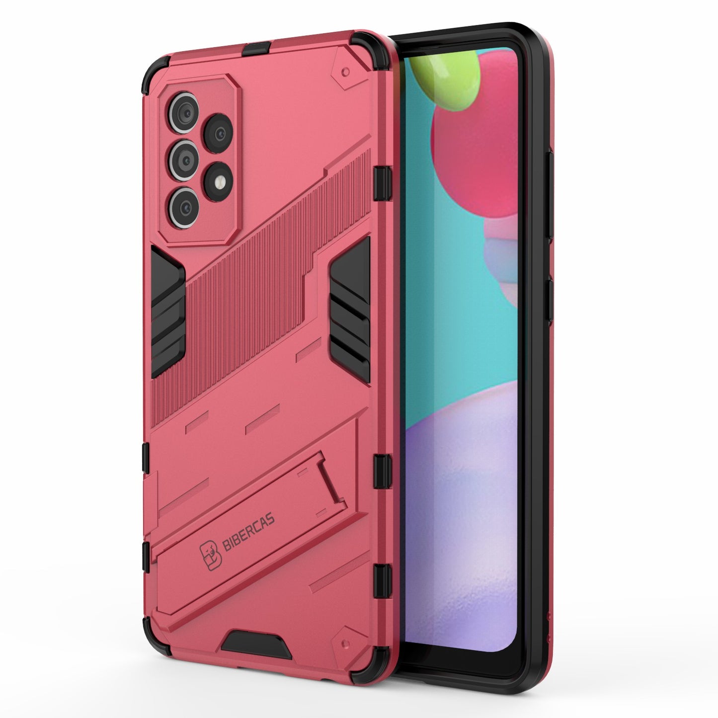 Armor Shockproof Military Hard PC + TPU Bumper Hybrid Protective Cover for Samsung Galaxy A52 4G/5G / A52s 5G