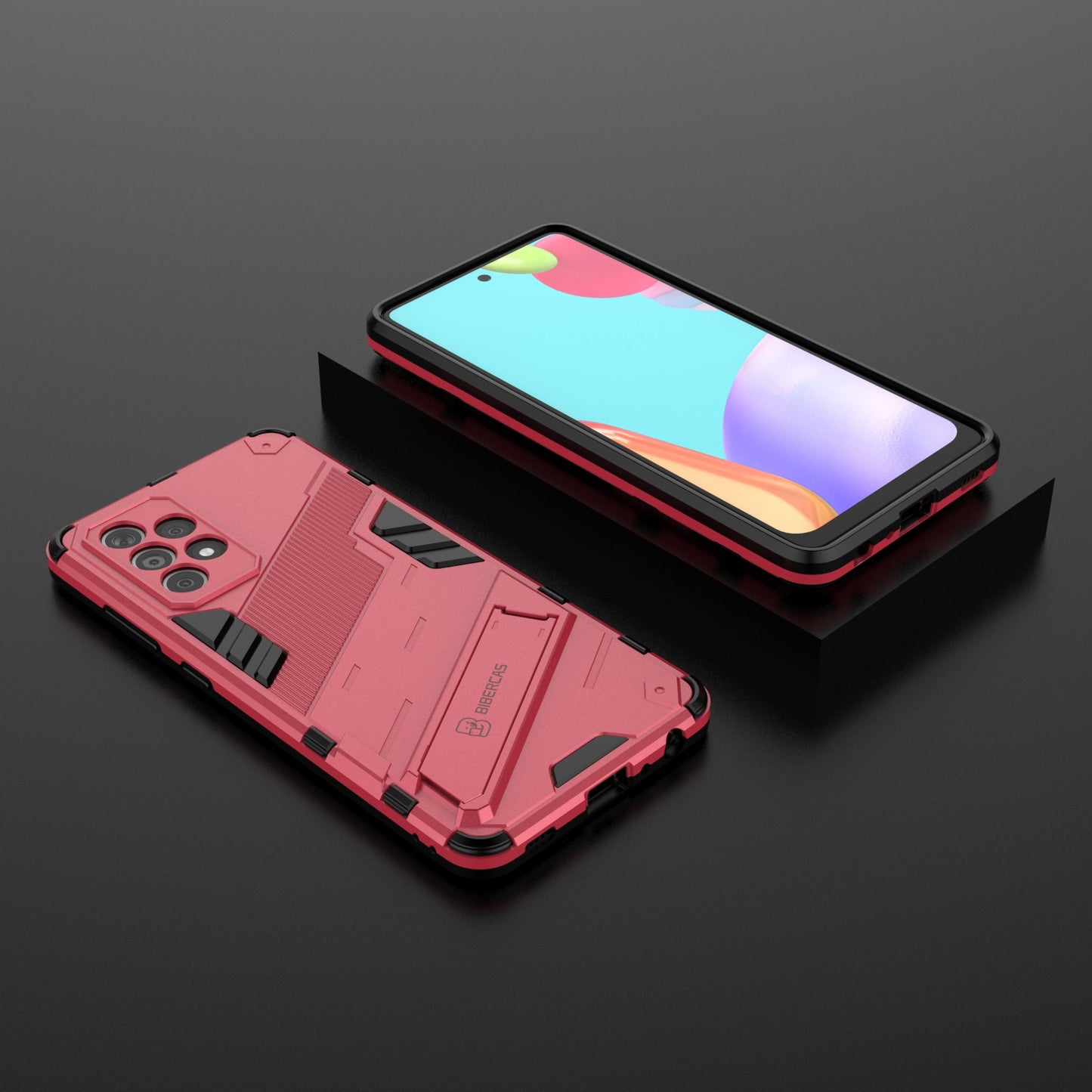 Armor Shockproof Military Hard PC + TPU Bumper Hybrid Protective Cover for Samsung Galaxy A52 4G/5G / A52s 5G