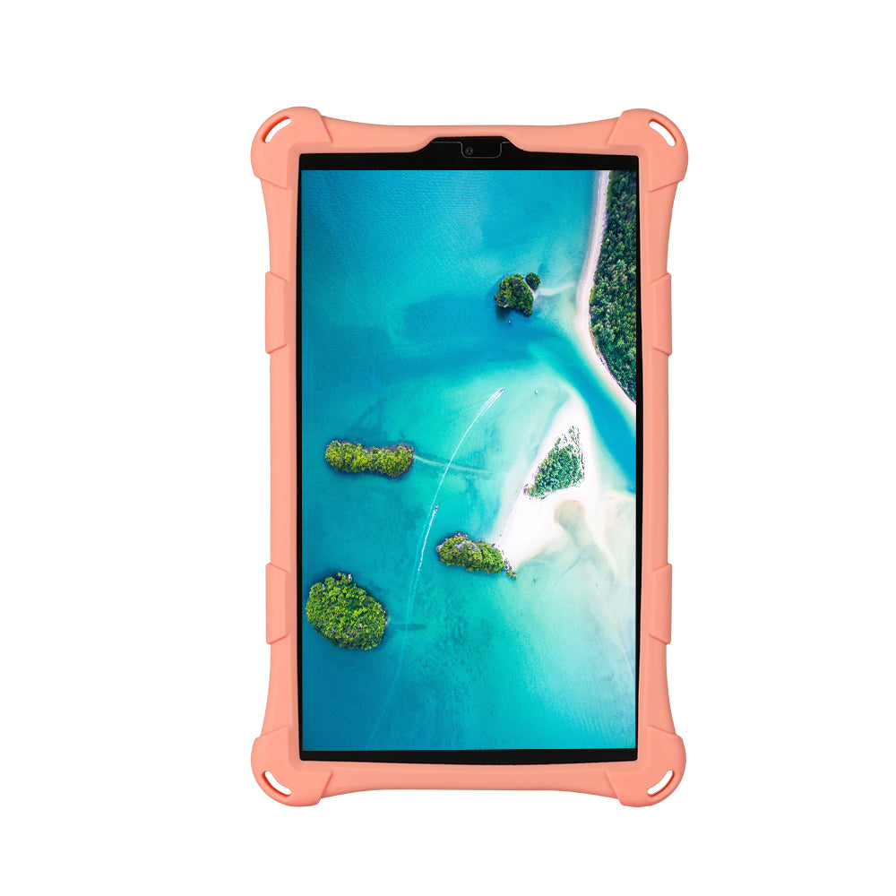 Kickstand Design PC + Silicone Protective Tablet Cover Case with Lanyard for Samsung Galaxy Tab A7 Lite 8.7-inch