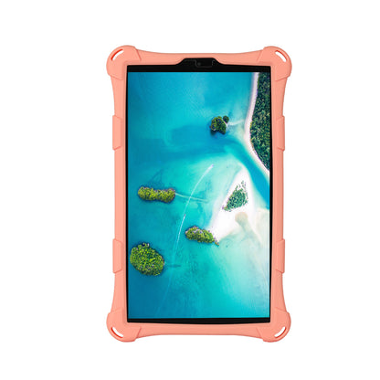 Kickstand Design PC + Silicone Protective Tablet Cover Case with Lanyard for Samsung Galaxy Tab A7 Lite 8.7-inch