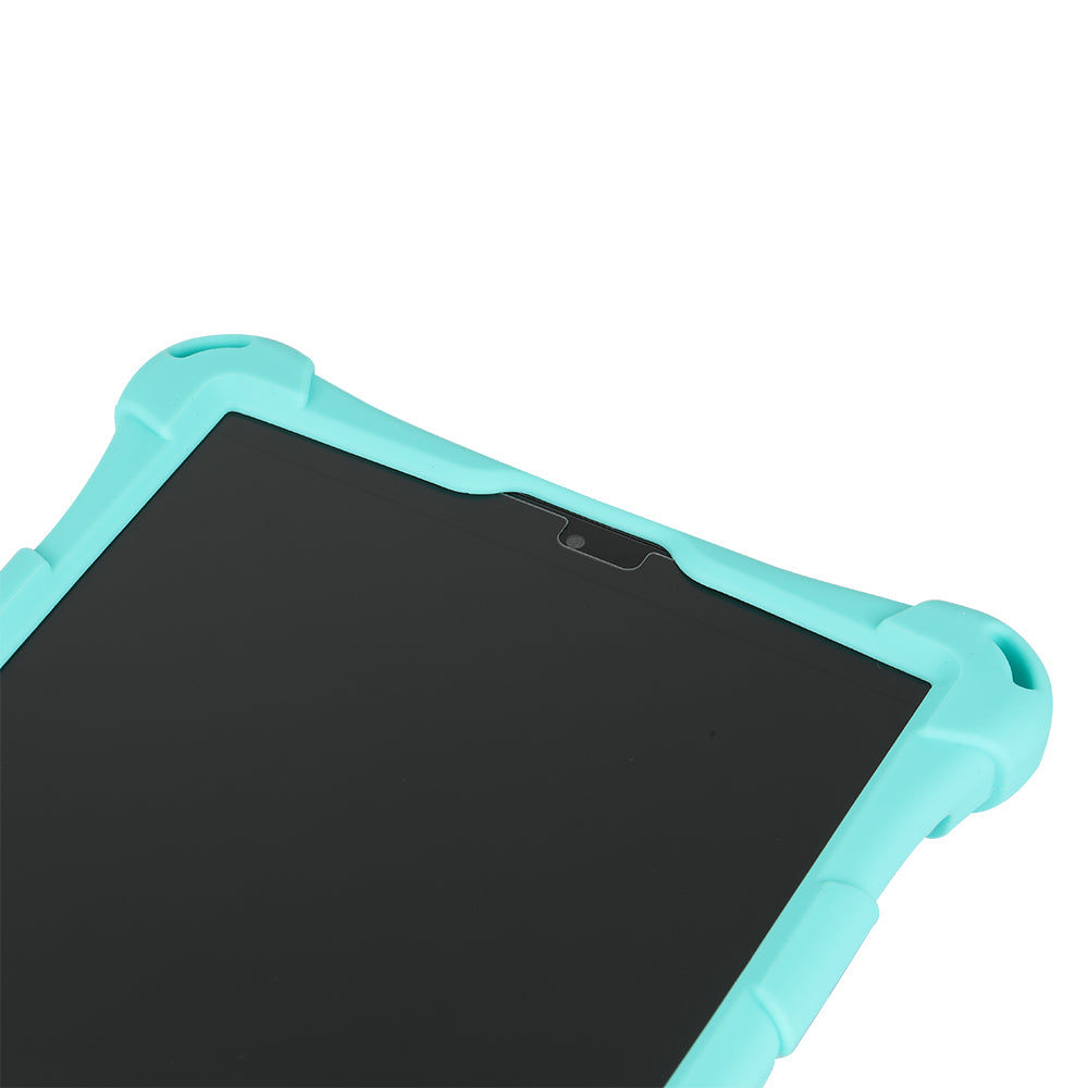 Kickstand Design PC + Silicone Protective Tablet Cover Case with Lanyard for Samsung Galaxy Tab A7 Lite 8.7-inch