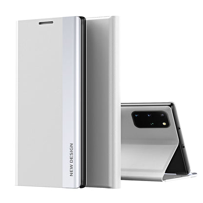 Magnetic Auto-absorbed Stand Leather Phone Case for Samsung Galaxy S20 Plus