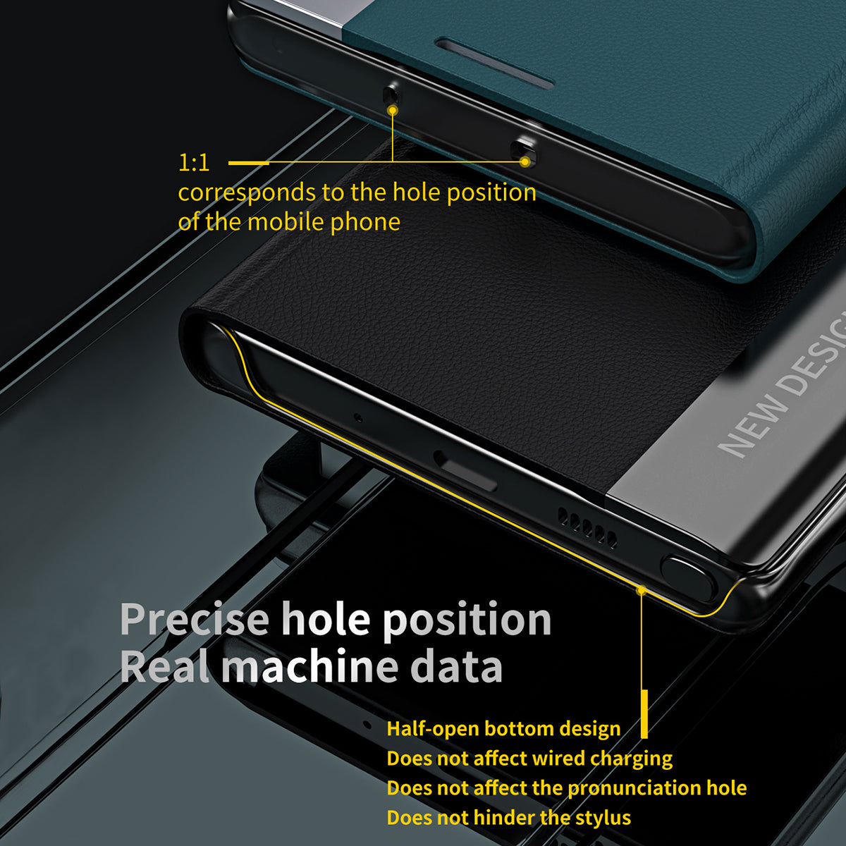 Magnetic Auto-absorbed Stand Leather Phone Case for Samsung Galaxy S20 Plus