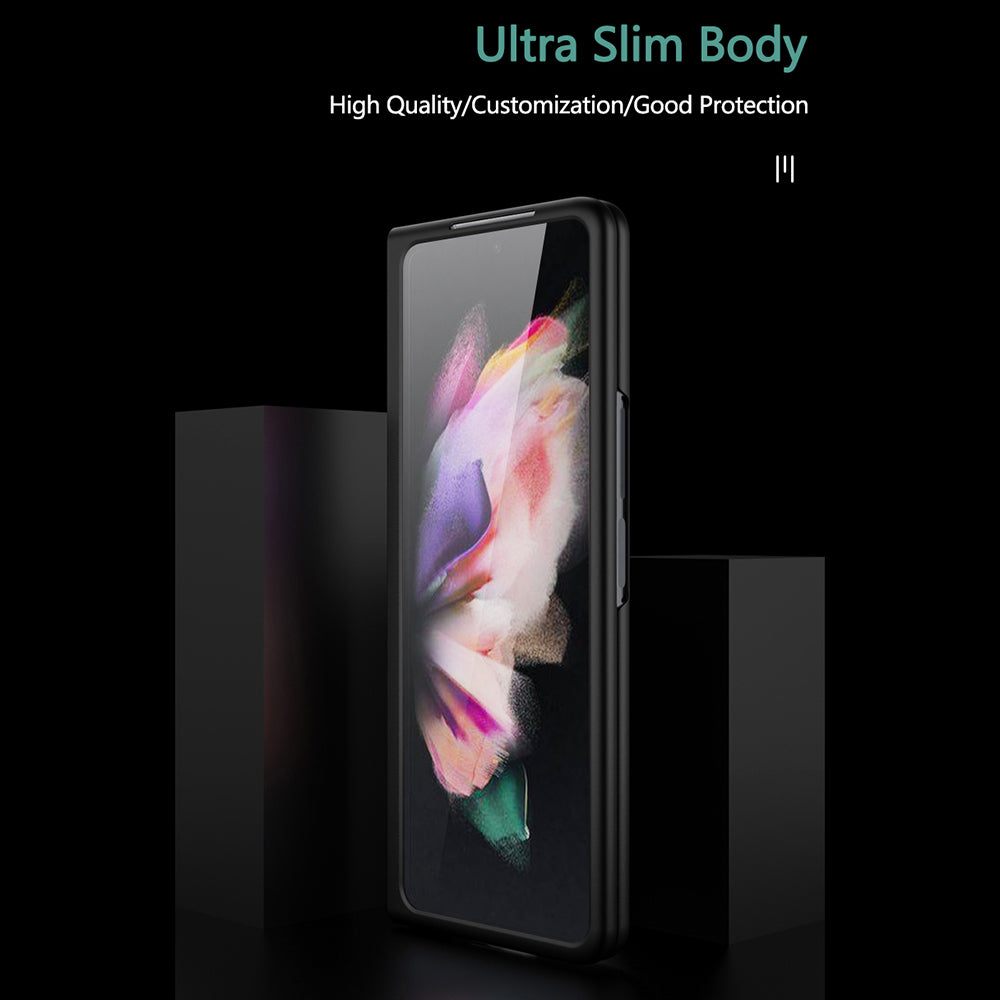 GKK For Samsung Galaxy Z Fold3 5G Ultra Thin Hard PC Full Protection Folding Phone Case Cover