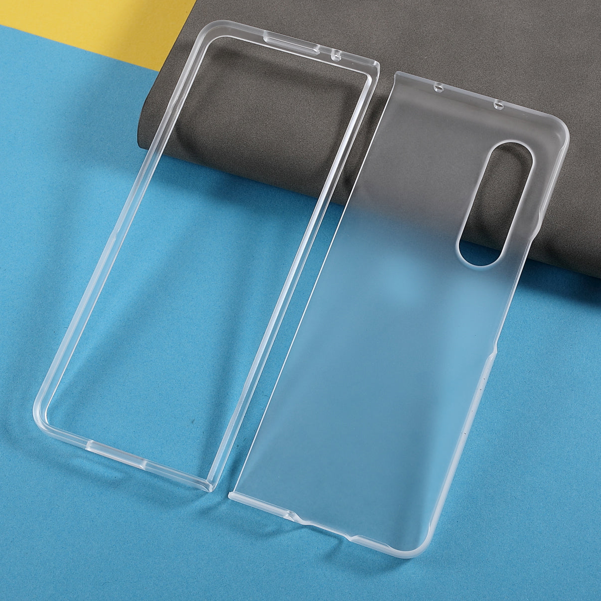 Rubberized Surface Protective Hard PC Phone Case Shell for Samsung Galaxy Z Fold3 5G