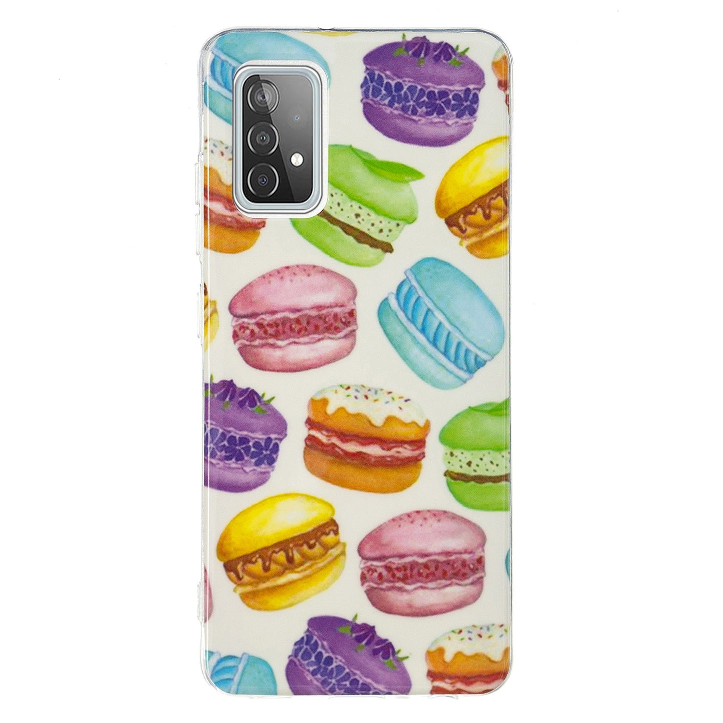 Noctilucent Pattern IMD Workmanship TPU Phone Case Luminous Mobile Shell for Samsung Galaxy A52 4G/A52 5G/A52s 5G