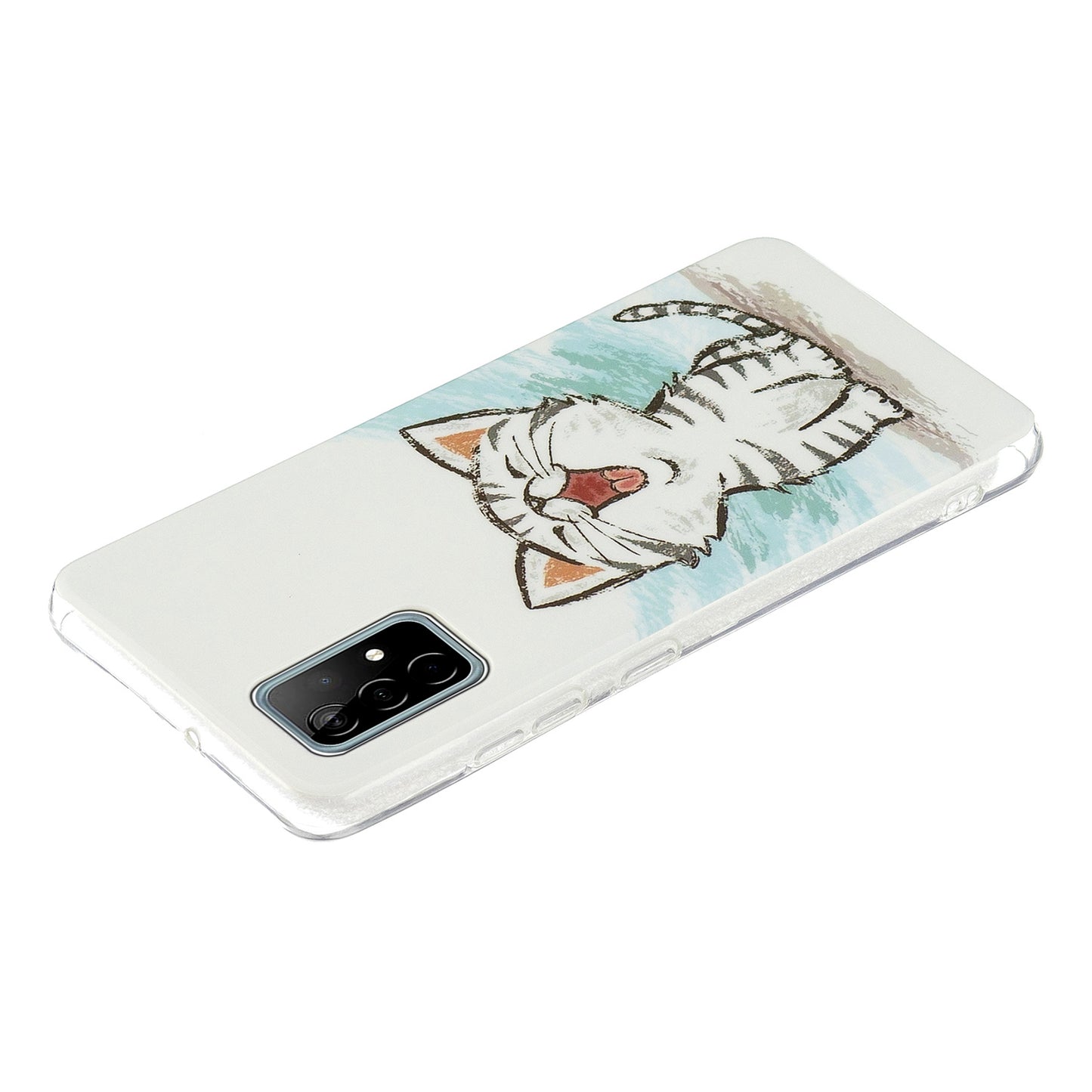 Noctilucent Pattern IMD Workmanship TPU Phone Case Luminous Mobile Shell for Samsung Galaxy A52 4G/A52 5G/A52s 5G