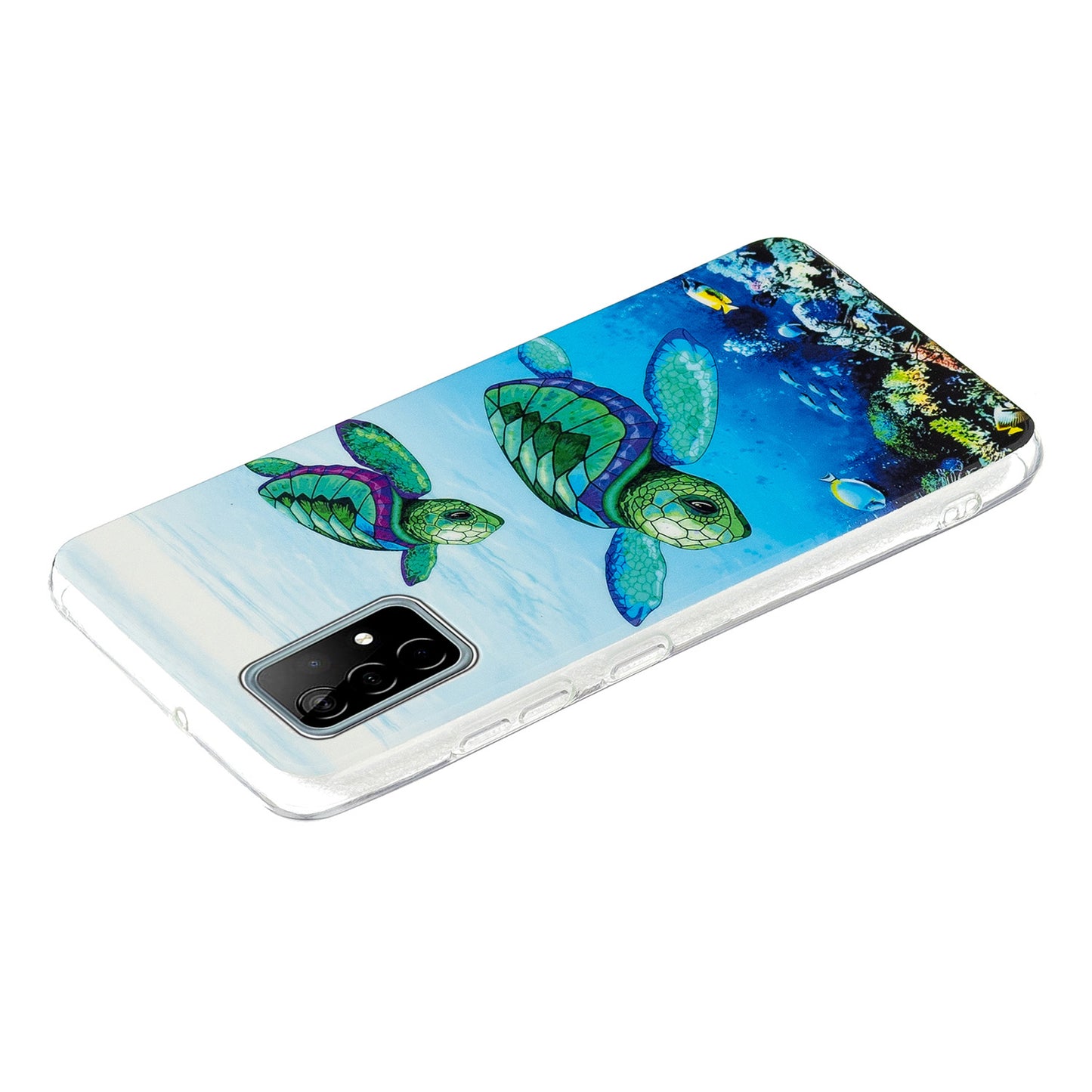 Noctilucent Pattern IMD Workmanship TPU Phone Case Luminous Mobile Shell for Samsung Galaxy A52 4G/A52 5G/A52s 5G