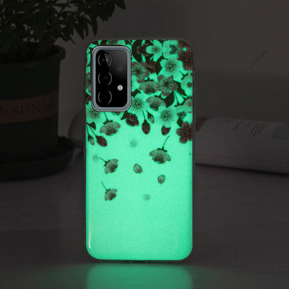 Noctilucent Pattern IMD Workmanship TPU Phone Case Luminous Mobile Shell for Samsung Galaxy A52 4G/A52 5G/A52s 5G