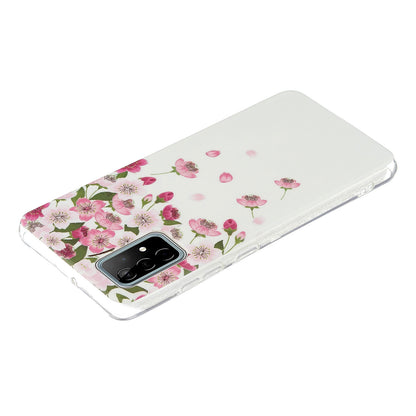Noctilucent Pattern IMD Workmanship TPU Phone Case Luminous Mobile Shell for Samsung Galaxy A52 4G/A52 5G/A52s 5G