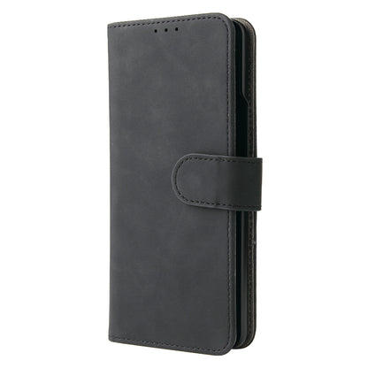 Skin-touch Wallet Stand Leather Case Phone Protective Cover for Samsung Galaxy Z Fold3 5G