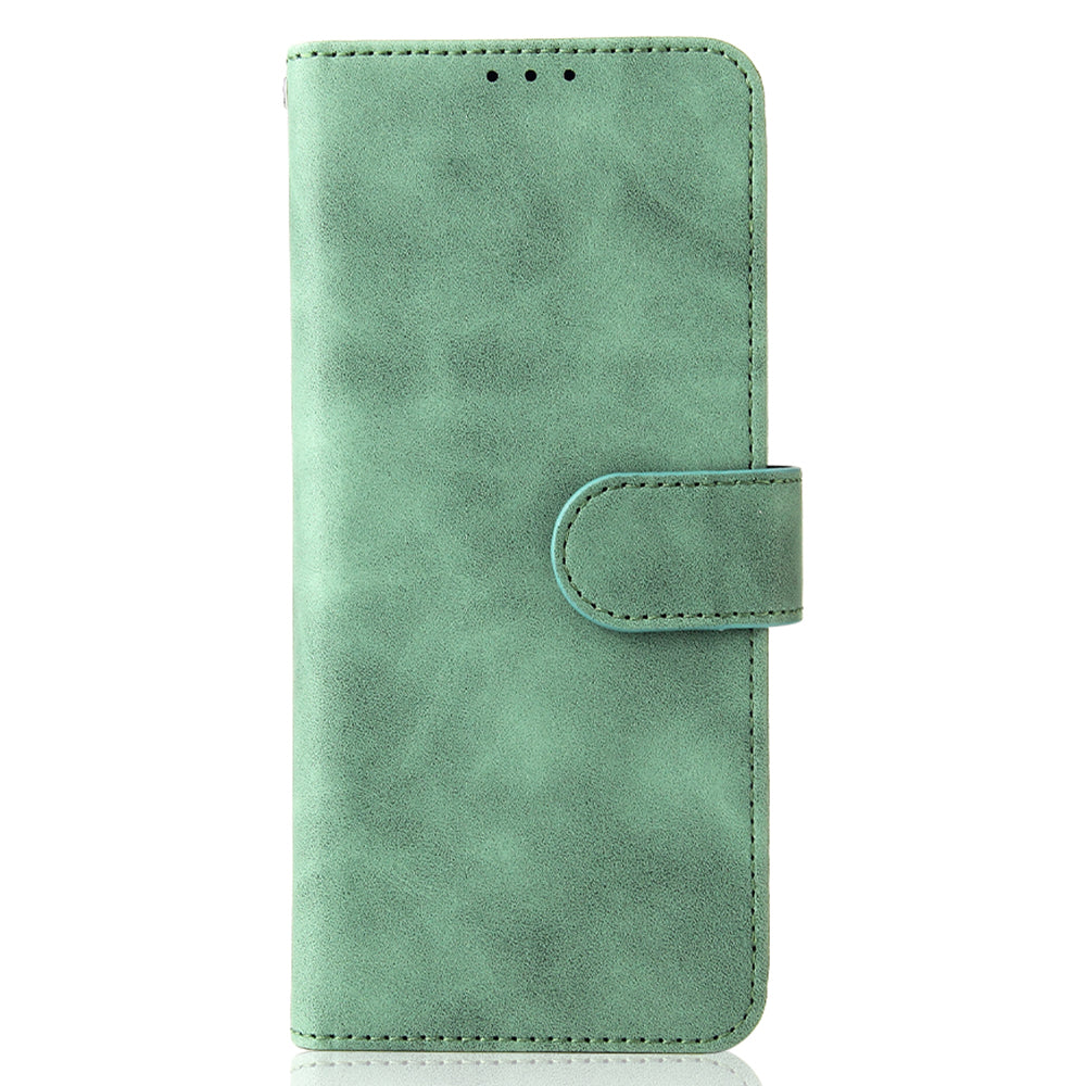 Skin-touch Wallet Stand Leather Case Phone Protective Cover for Samsung Galaxy Z Fold3 5G