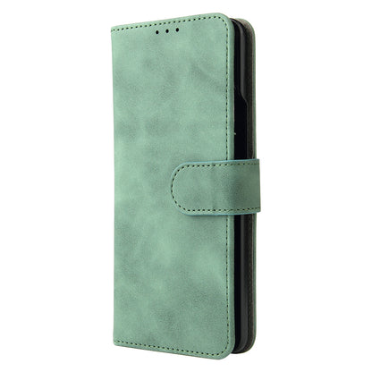 Skin-touch Wallet Stand Leather Case Phone Protective Cover for Samsung Galaxy Z Fold3 5G