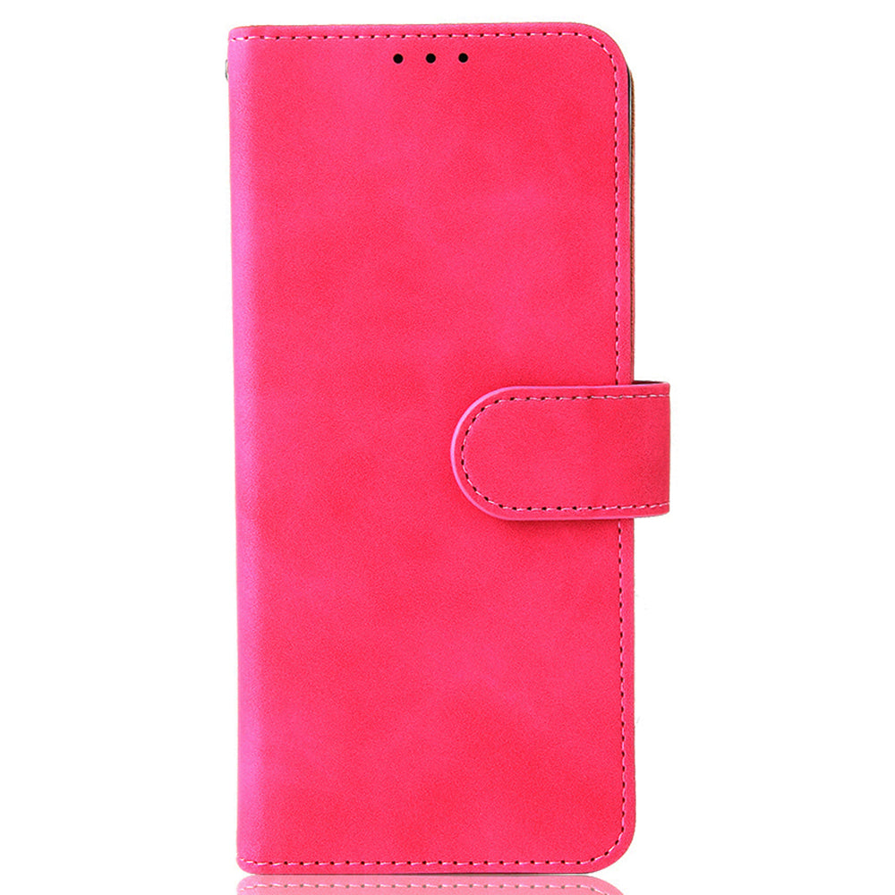 Skin-touch Wallet Stand Leather Case Phone Protective Cover for Samsung Galaxy Z Fold3 5G