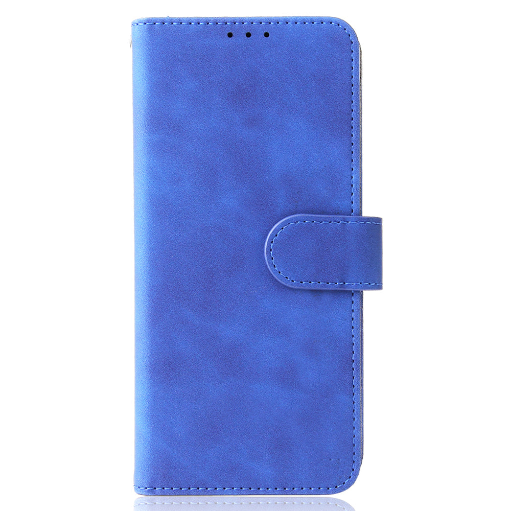 Skin-touch Wallet Stand Leather Case Phone Protective Cover for Samsung Galaxy Z Fold3 5G