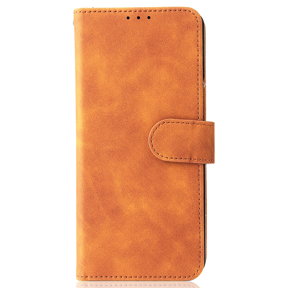 Skin-touch Wallet Stand Leather Case Phone Protective Cover for Samsung Galaxy Z Fold3 5G
