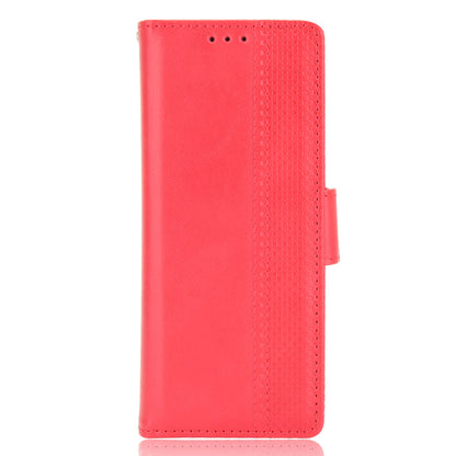 Side Magnetic Buckle Retro Texture Leather Stand Wallet Phone Flip Case Cover Shell for Samsung Galaxy Z Fold3 5G