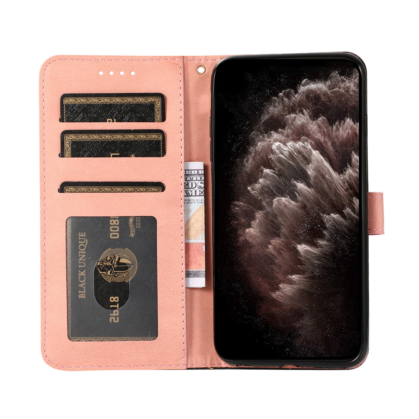Shockproof Bi-color Splicing Stand Wallet Case Leather Shell for Samsung Galaxy A52s 5G/A52 4G/5G