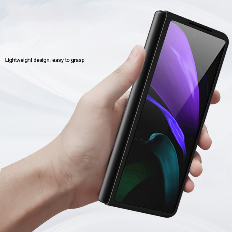 Ultra-thin Carbon Fiber Splicing PC Smartphone Back Case Cover for Samsung Galaxy Z Fold3 5G