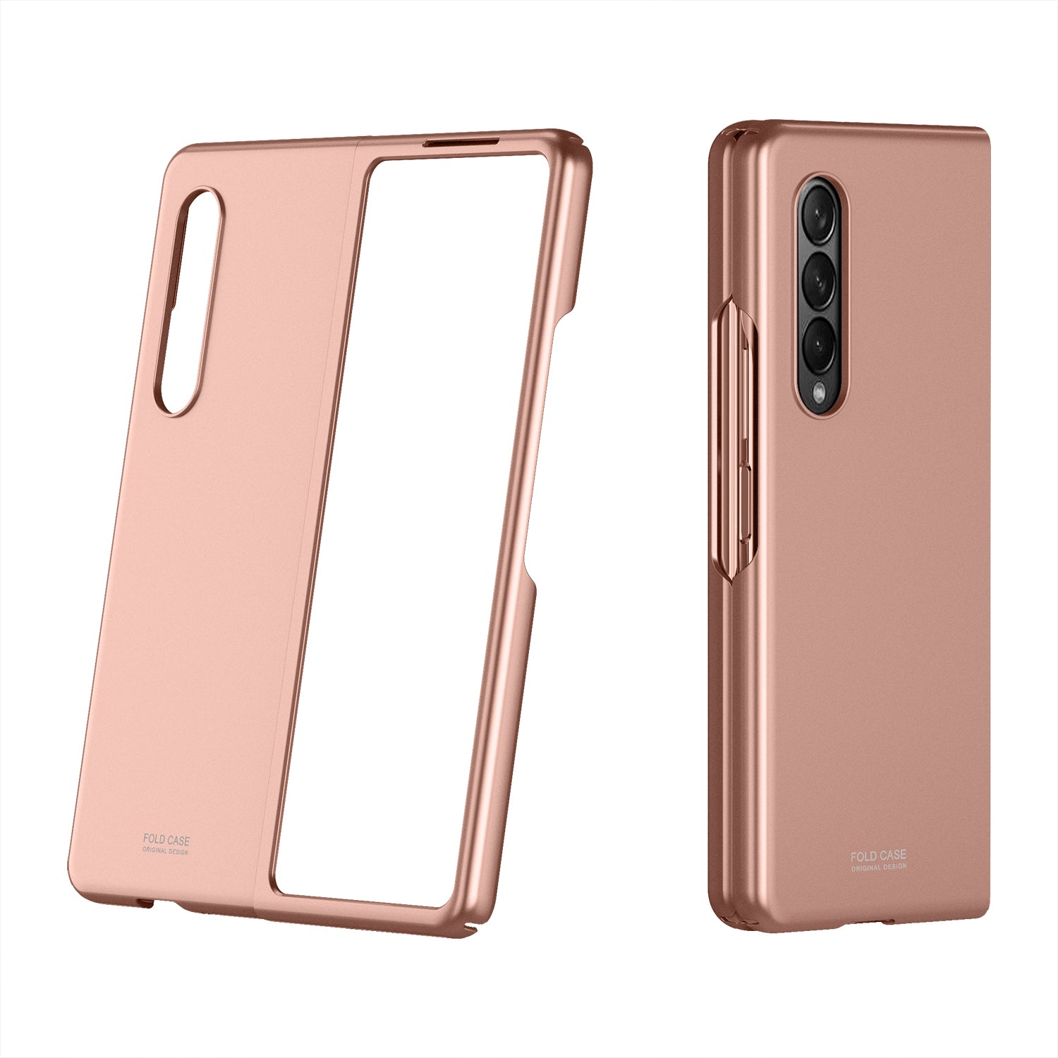 Skin Touch Anti-Scratch Hard PC Ultra-Thin Shockproof Protective Folding Cover for Samsung Galaxy Z Fold3 5G