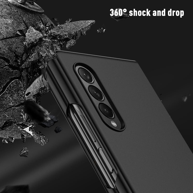 Skin Touch Anti-Scratch Hard PC Ultra-Thin Shockproof Protective Folding Cover for Samsung Galaxy Z Fold3 5G