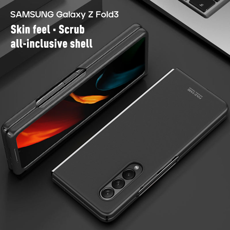 Skin Touch Anti-Scratch Hard PC Ultra-Thin Shockproof Protective Folding Cover for Samsung Galaxy Z Fold3 5G
