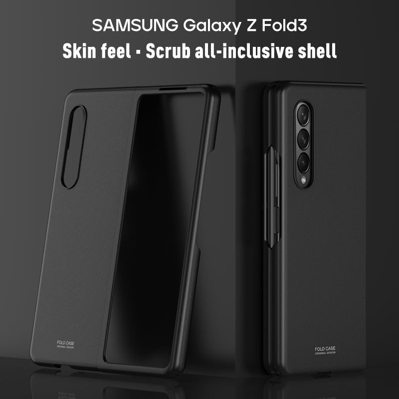 Skin Touch Anti-Scratch Hard PC Ultra-Thin Shockproof Protective Folding Cover for Samsung Galaxy Z Fold3 5G