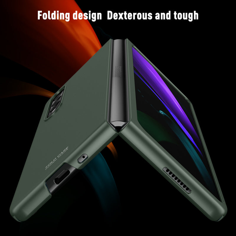 Skin Touch Anti-Scratch Hard PC Ultra-Thin Shockproof Protective Folding Cover for Samsung Galaxy Z Fold3 5G