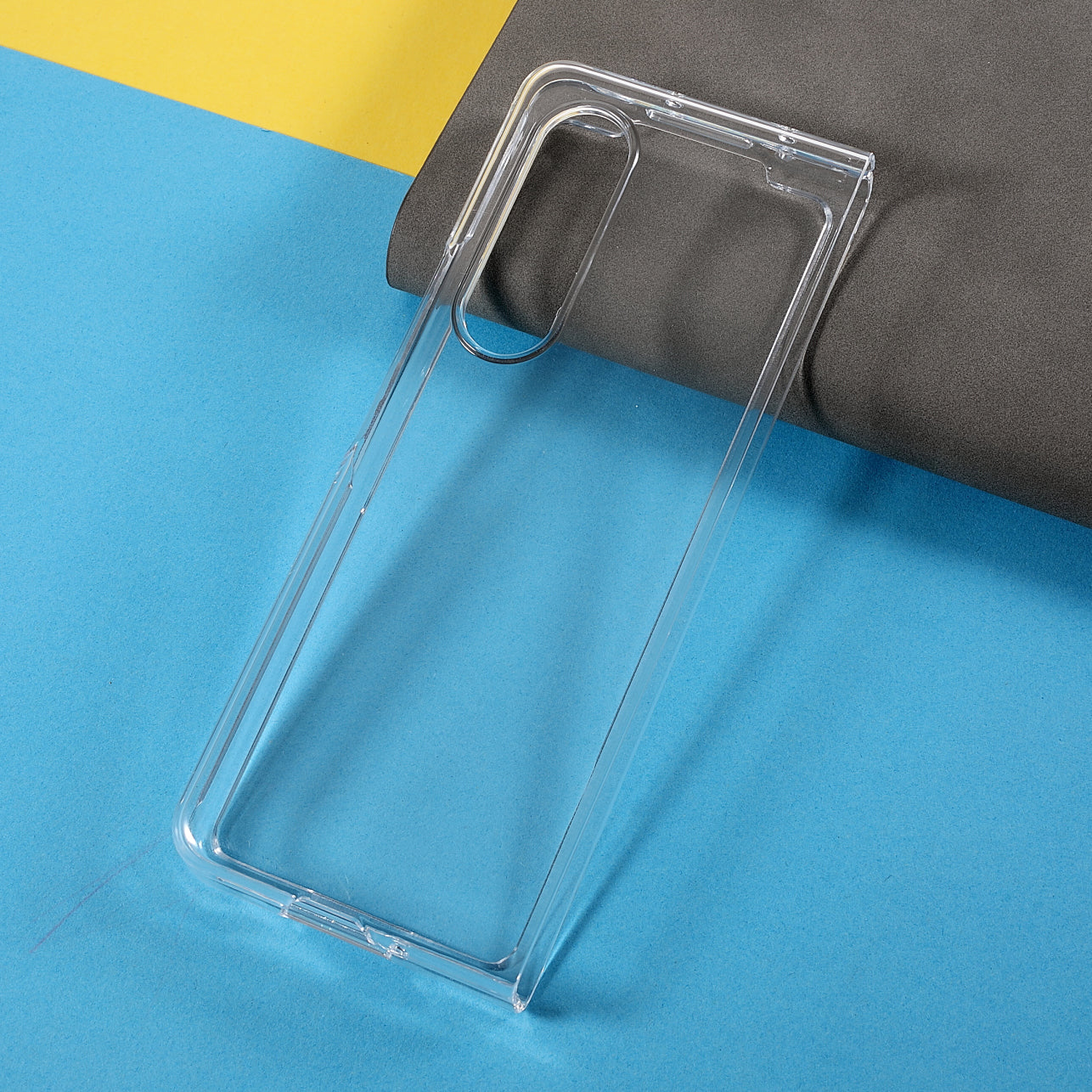 Crystal Clear Hard PC Protective Phone Cover for Galaxy Z Fold3 5G