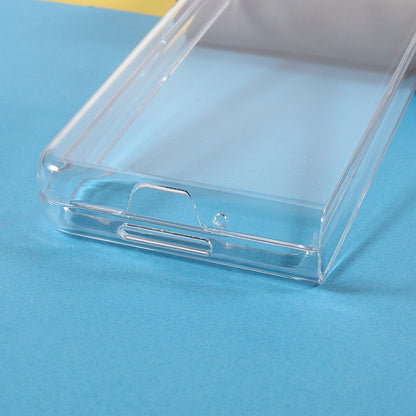 Crystal Clear Hard PC Protective Phone Cover for Galaxy Z Fold3 5G