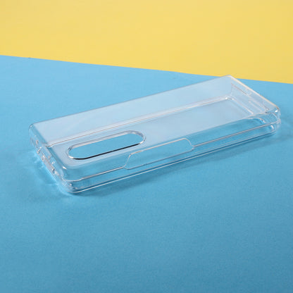 Crystal Clear Hard PC Protective Phone Cover for Galaxy Z Fold3 5G