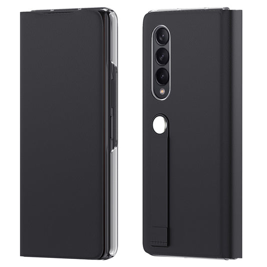 Folio Flip PU Leather Stand Phone Case Shell for Samsung Galaxy Z Fold3 5G